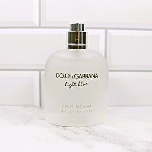 Dolce & Gabbana Light Blue Eau De Toilette Spray for Him 40ml New No Cap/Box